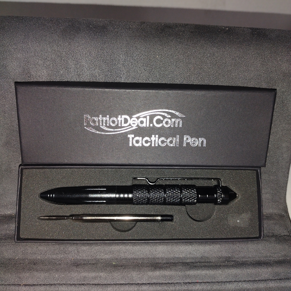 Tungsten Steel Professional Military Grade Defense Pen, Emergency Glass Breaker